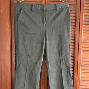 Talbots women's barely bootcut dress pants, grey, Size 10